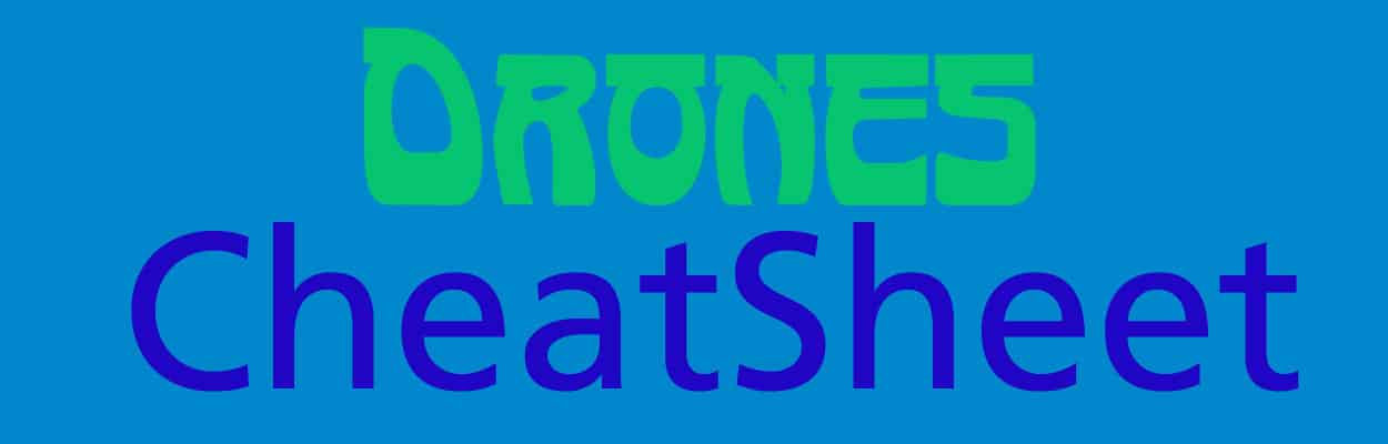 Drones-CheatSheet