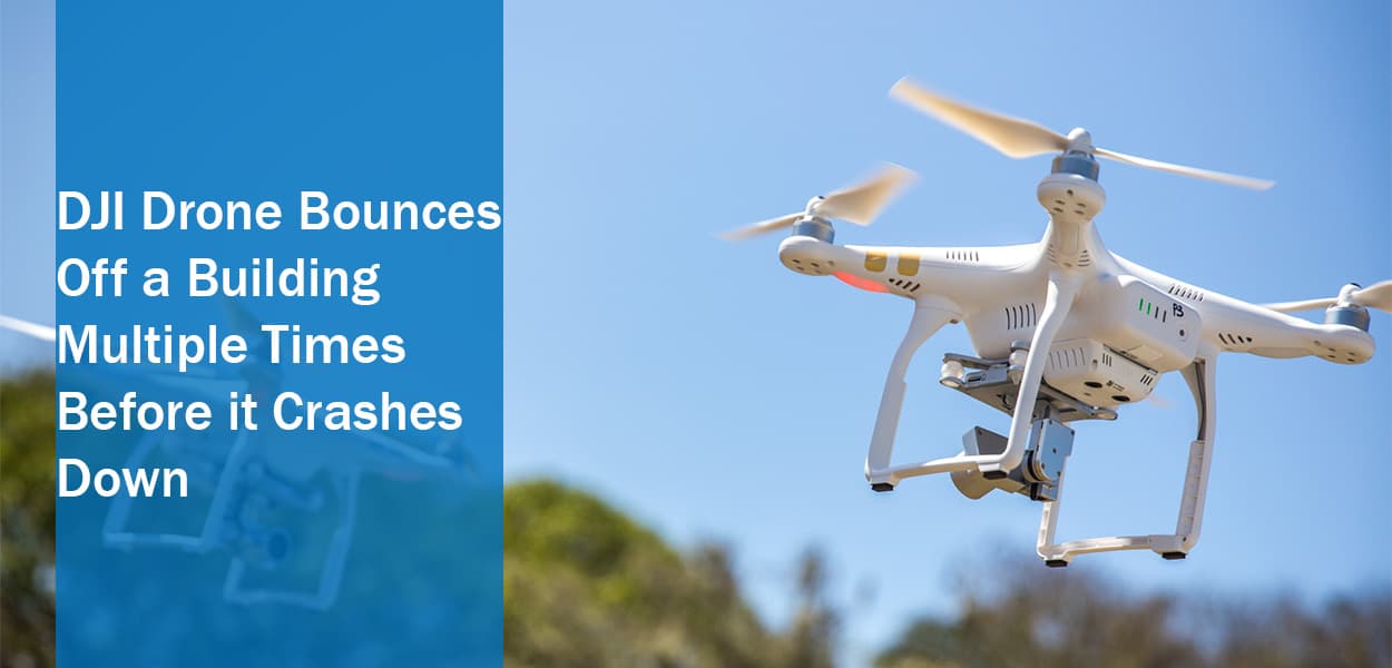 DJI Drone Bounces
