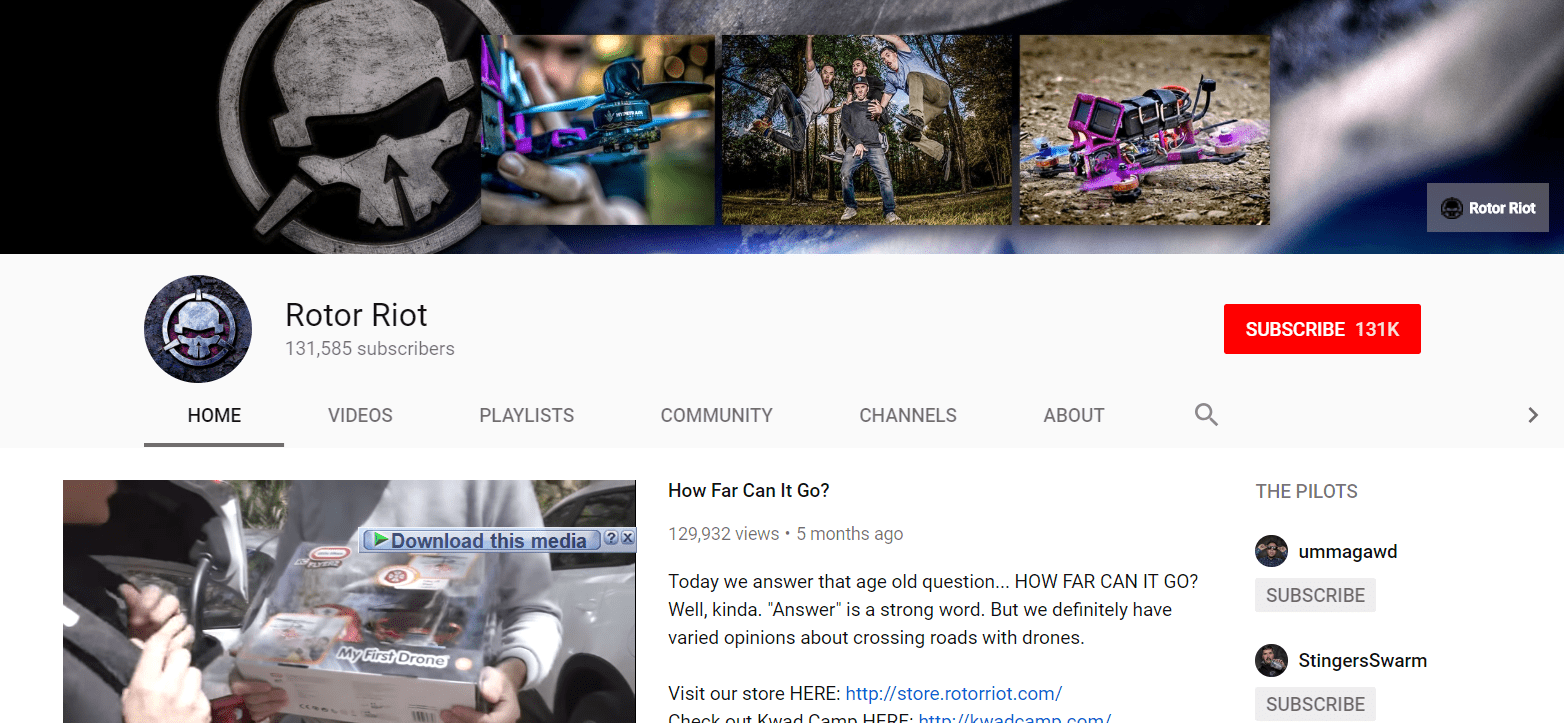 FPV YouTube Channels
