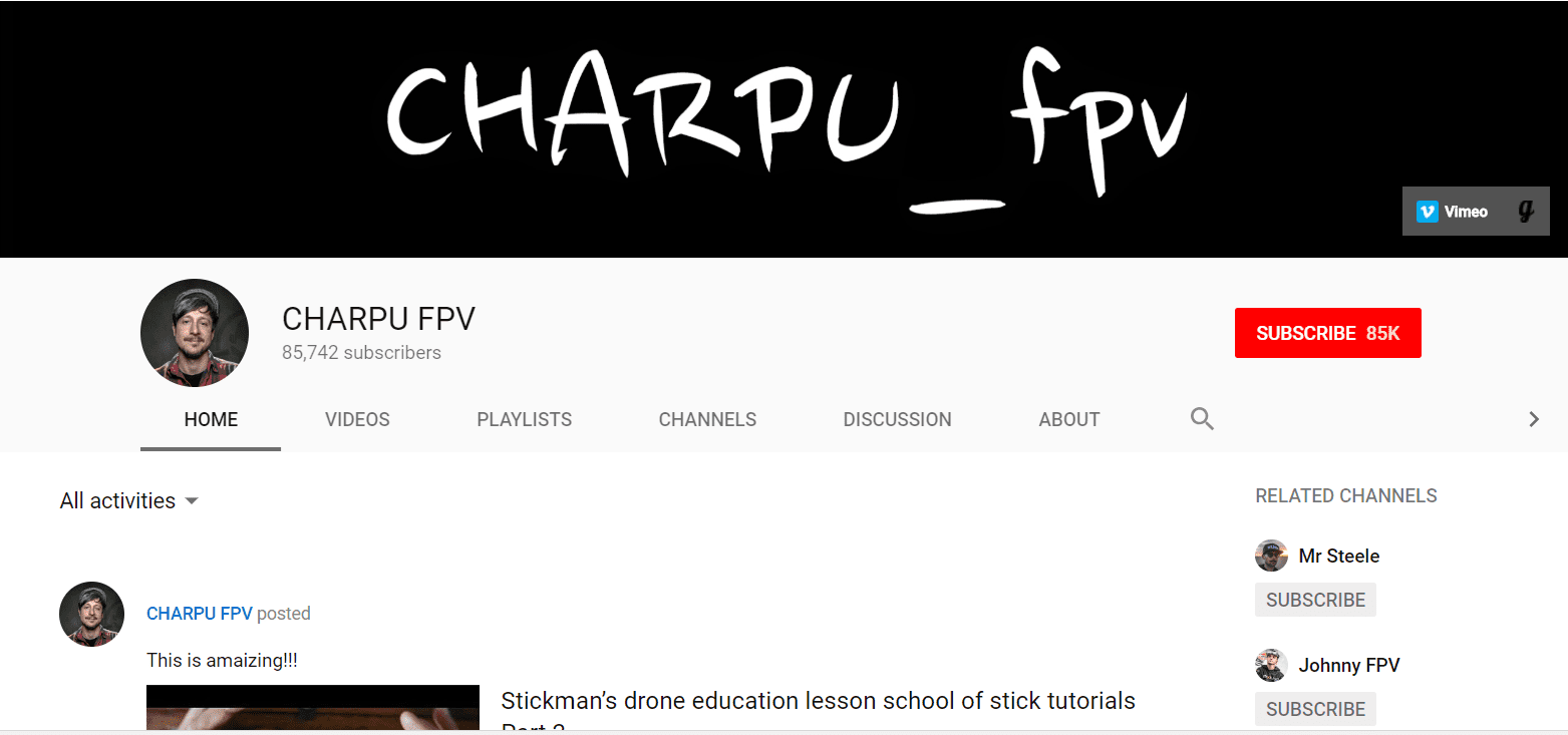 FPV YouTube Channels