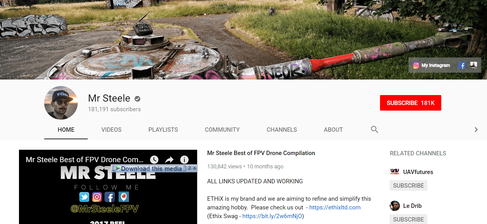 FPV YouTube Channels