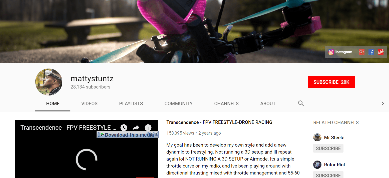 FPV YouTube Channels
