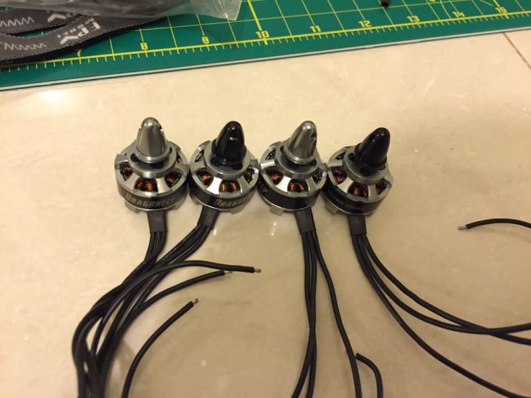 ZMR180 miniquad Unboxing - Motors