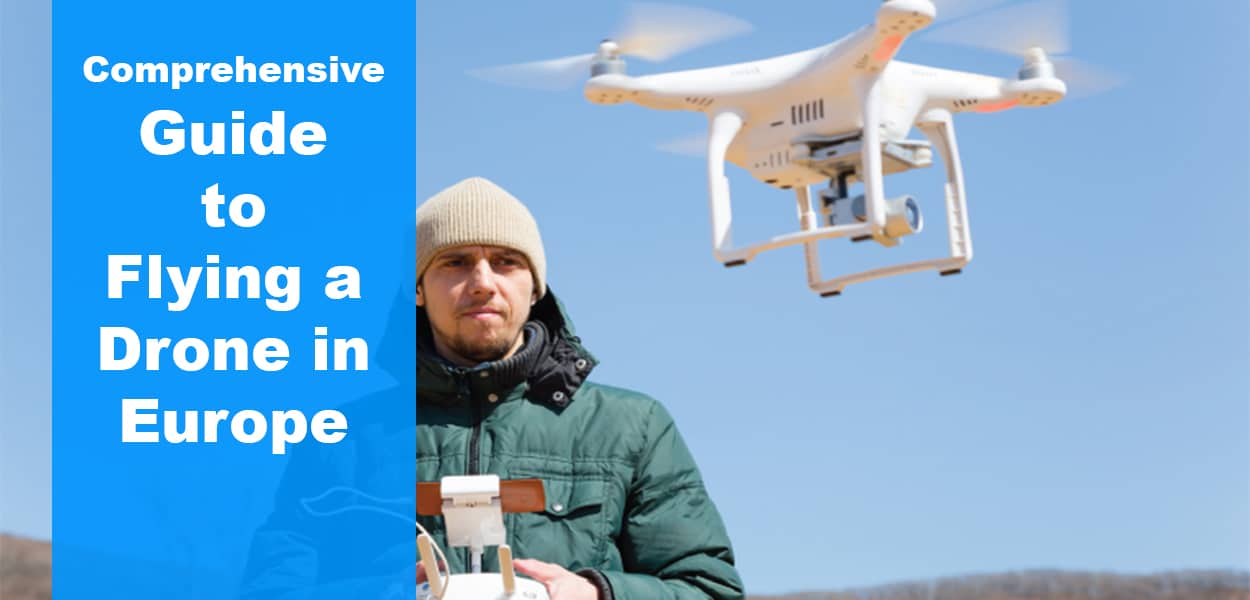 flying a drone in Europe