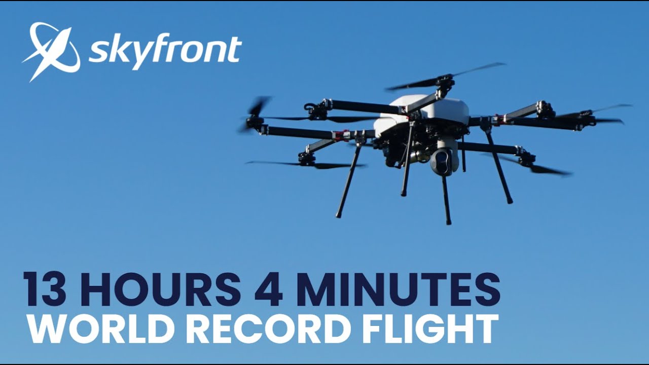 drone flight time record